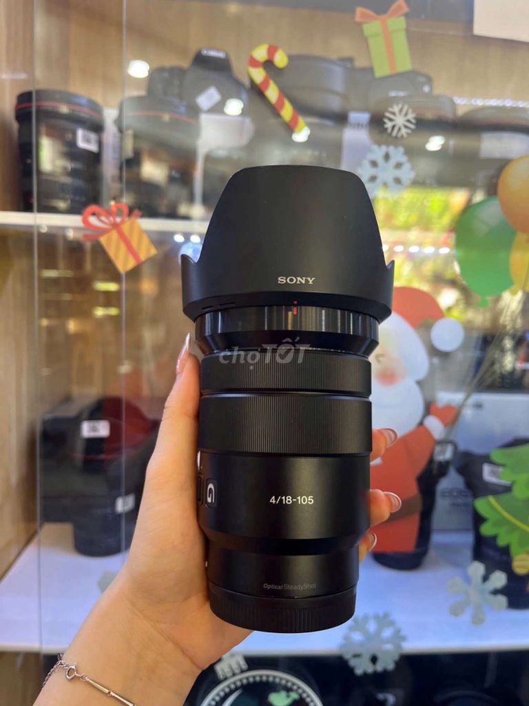 Ống kính máy ảnh Sony 18-105 F4 OSS. Mua bán Máy ảnh, Máy quay tại Quận 1 Tp Hồ Chí Minh được đăng bởi Thanh Thanh hình 1