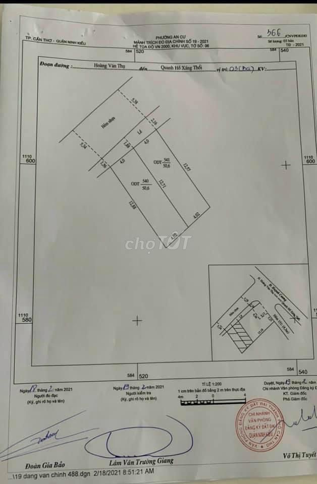 MẶT TIỀN MÍT NÀI,BỜ HỒ XÁNG THỔI-Tttp CẦN THƠ Đường Huỳnh Cương Quận Ninh Kiều Cần Thơ