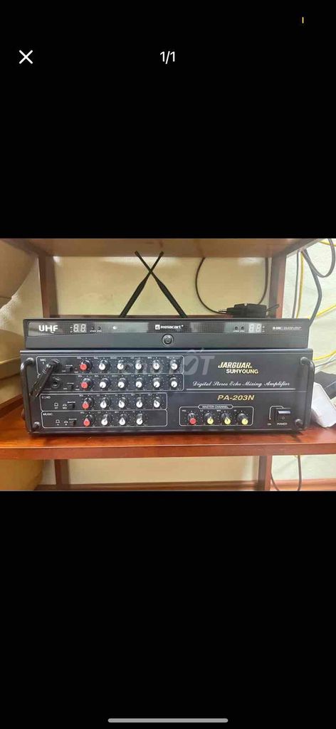 Amply Jarguar Suhyoung PA-203N Đen. Mua bán Tivi, Âm thanh tại Huyện An Lão Hải Phòng được đăng bởi đam mê hình 1