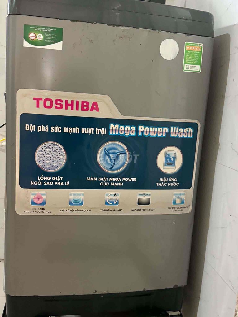 Máy giặt Toshiba Mega Power Wash. Mua bán Máy giặt tại Huyện Nhơn Trạch Đồng Nai được đăng bởi Long hình 1