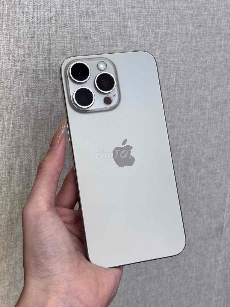 15 Pro Max 256GB Natural Qte Mỹ Pin 88 đóm nhỏ xíu. Mua bán Điện thoại tại Quận Ninh Kiều Cần Thơ được đăng bởi Quý Mobile Cần thơ hình 1
