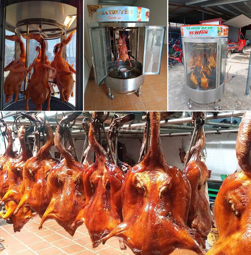 Lò quay gà vịt Newsun 680 Than. Mua bán Bếp, lò, đồ điện nhà bếp tại Thành phố Buôn Ma Thuột Đắk Lắk được đăng bởi AnhMinhTran hình 1