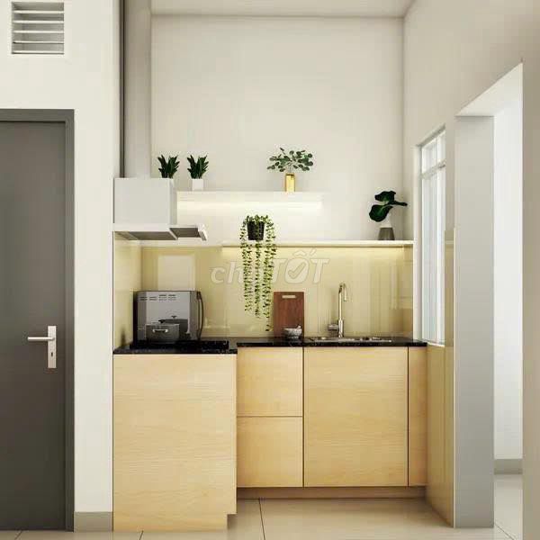 Tủ bếp Gỗ Vàng nhạt Dễ vệ sinh. Mua bán Tủ, kệ gia đình tại Quận 12 Tp Hồ Chí Minh được đăng bởi Thanh lý Phú Cường hình 1