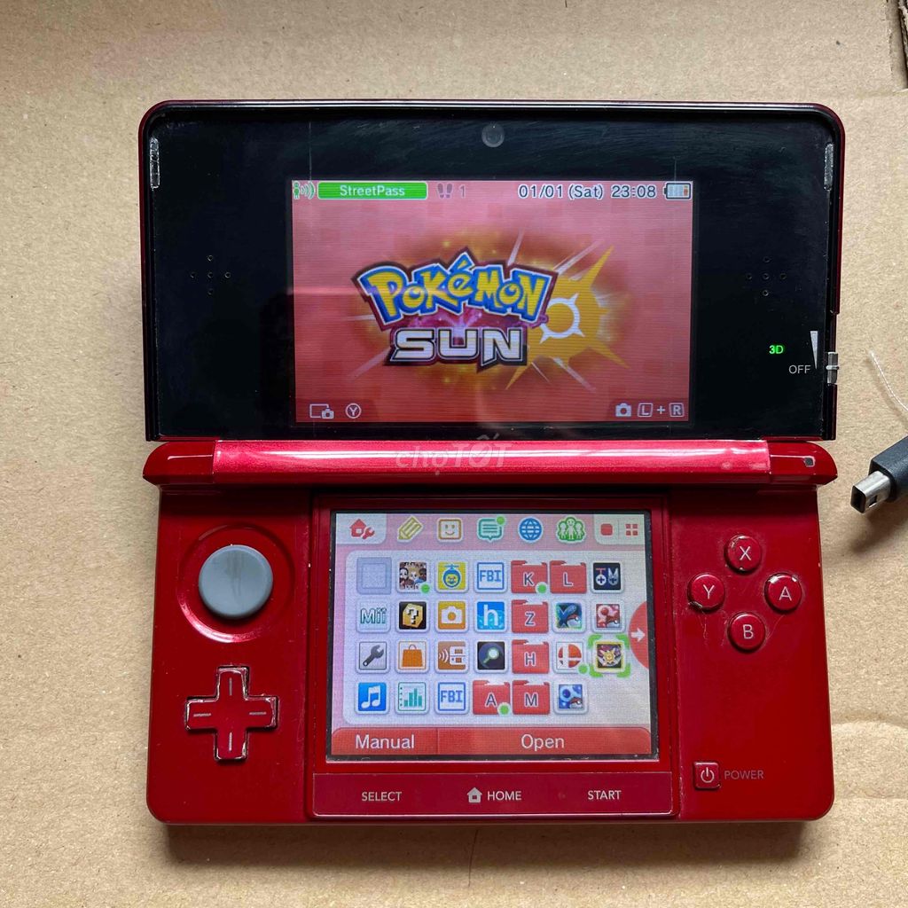 Nintendo OLD 3DS RED Fullgame