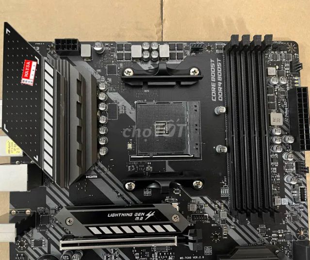 Bo mạch chủ MSI B550M Mortar. Mua bán Linh kiện (RAM, Card...) tại Huyện Phúc Thọ Hà Nội được đăng bởi mtcomputer hình 1