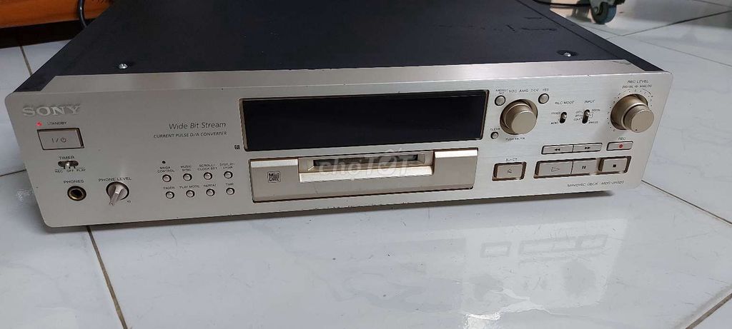 Đầu MD Sony JB-920 Bạc. Mua bán Tivi, Âm thanh tại Thành phố Biên Hòa Đồng Nai được đăng bởi QC audio hình 1