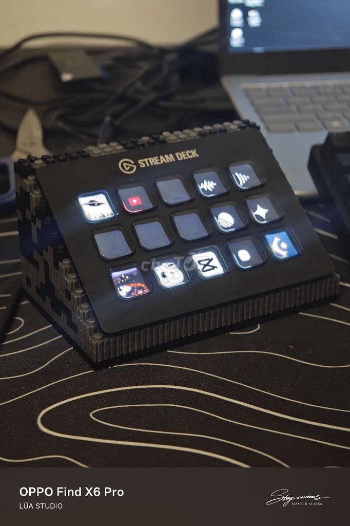 Bộ điều khiển Elgato Stream Deck 1 Đen. Mua bán Thiết bị chơi game tại Thành phố Rạch Giá Kiên Giang được đăng bởi Cu Lửa hình 1