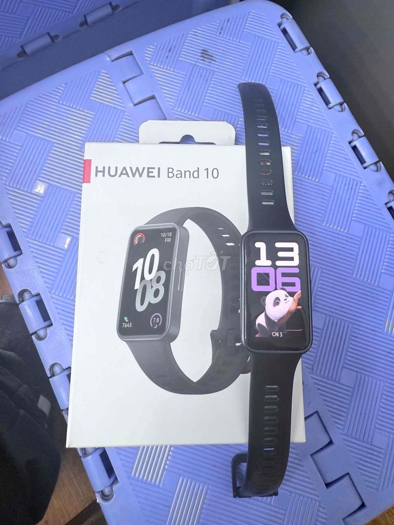Huawei Band 10 Đen. Mua bán Thiết bị đeo thông minh tại Quận 8 Tp Hồ Chí Minh được đăng bởi Danh Nguyen hình 1