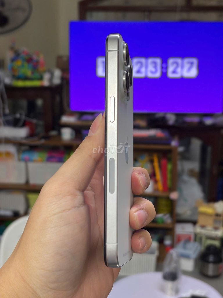 💖iphone 15 pro max quốc tế 256gb thay màn fhd 120h. Mua bán Điện thoại tại Quận Thanh Xuân Hà Nội được đăng bởi Thành Vũ Mobile hình 5