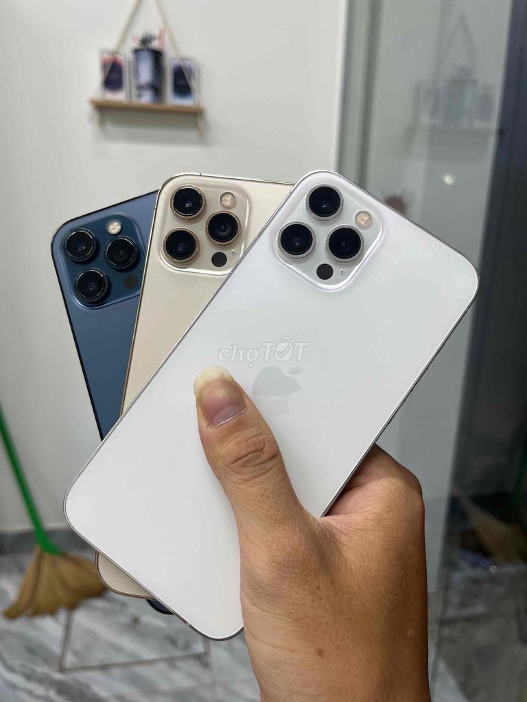 Apple iPhone 12 Pro Max Trắng Vàng Xanh. Mua bán Điện thoại tại Huyện Trảng Bom Đồng Nai được đăng bởi Nguyễn Hoàng Bảo hình 1