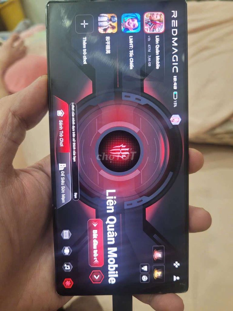 RedMagic 9 Pro Đen 12GB/256GB Snapdragon 8 Gen 3. Mua bán Điện thoại tại Quận Bình Tân Tp Hồ Chí Minh được đăng bởi Duy Nguyễn hình 1