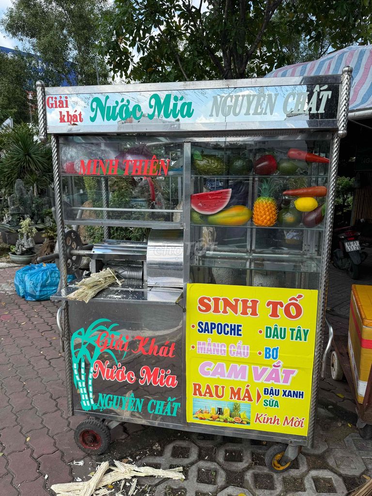 tThanh lý xe nước mía truyền thống kèm sinh tố. Mua bán Phương tiện khác tại Quận 7 Tp Hồ Chí Minh được đăng bởi phuc hình 2