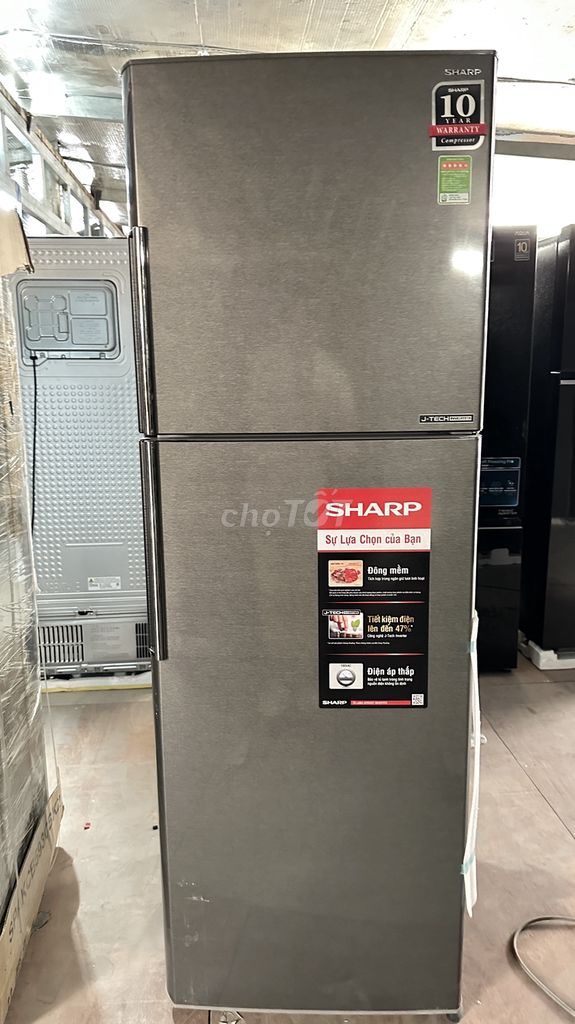 Tủ lạnh Sharp Inverter 315 lít SJ-X346E-DS 99%