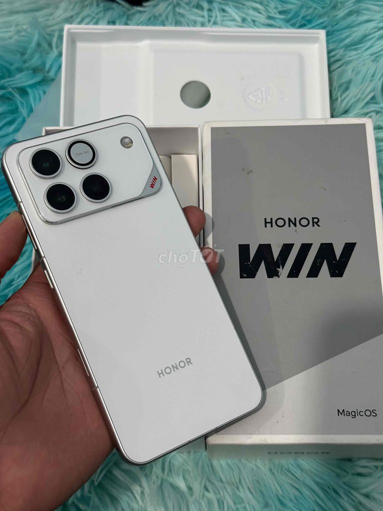 Honor Win 12/256GB trắng fullbox zin cần bán. Mua bán Điện thoại tại Thành phố Thủ Dầu Một Bình Dương được đăng bởi Hoàng hải hình 1