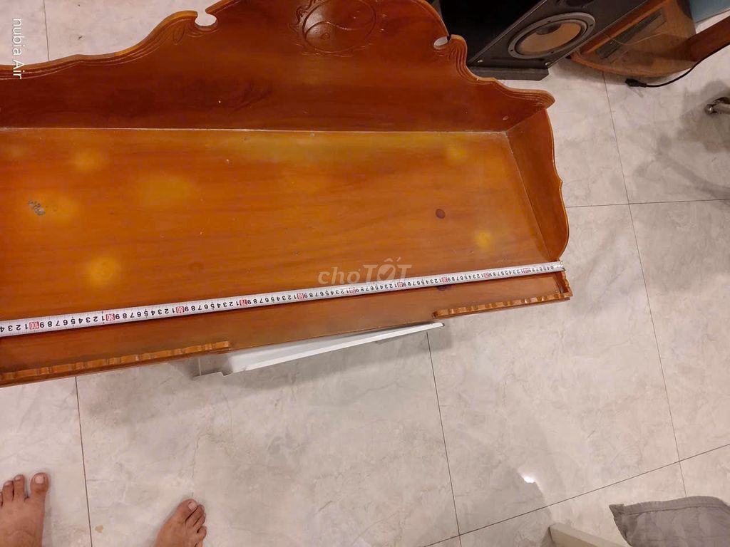 Bàn thờ treo tường Gỗ tự nhiên Nâu cánh gián 110cm. Mua bán Nội thất, đồ gia dụng khác tại Thành phố Thủ Đức Tp Hồ Chí Minh được đăng bởi Trung Đào hình 1