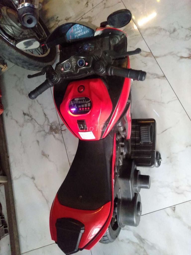 Xe máy điện trẻ em Đỏ. Mua bán Xe điện tại Huyện Bình Chánh Tp Hồ Chí Minh được đăng bởi Thanh phat đat nguyen hình 4
