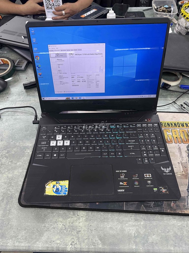 Asus Tuf FX505DT R7 15.6 inch 8G/512G. Mua bán Laptop tại Huyện Cẩm Khê Phú Thọ được đăng bởi ANHDUONGSTORE hình 1
