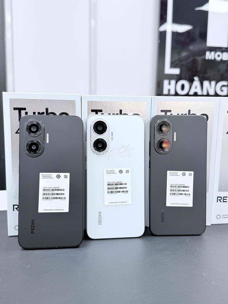 XIAOMI REDMI TURBO 4 PRO-BẢN 16/256G-FULLBOX. Mua bán Điện thoại tại Thành phố Biên Hòa Đồng Nai được đăng bởi Mobile Di Động Biên Hoà hình 1