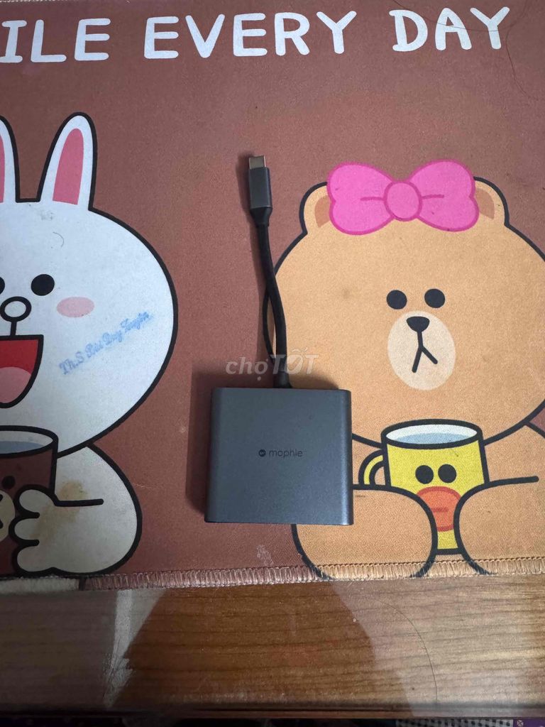 Hub chuyển đổi Mophie 3in1 Xám Macbook. Mua bán Phụ kiện (Màn hình, Chuột...) tại Quận Gò Vấp Tp Hồ Chí Minh được đăng bởi Đức Hải hình 1