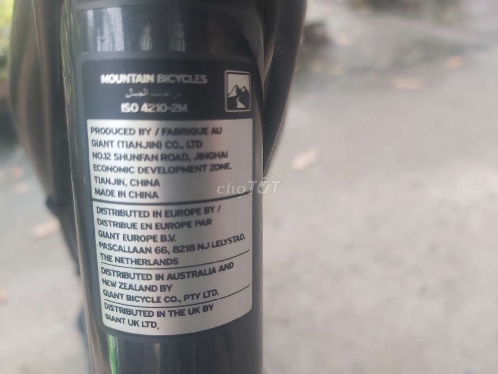 Xe đạp giant thể thao. Mua bán Xe đạp tại Thành phố Mỹ Tho Tiền Giang được đăng bởi thiennguyen hình 3