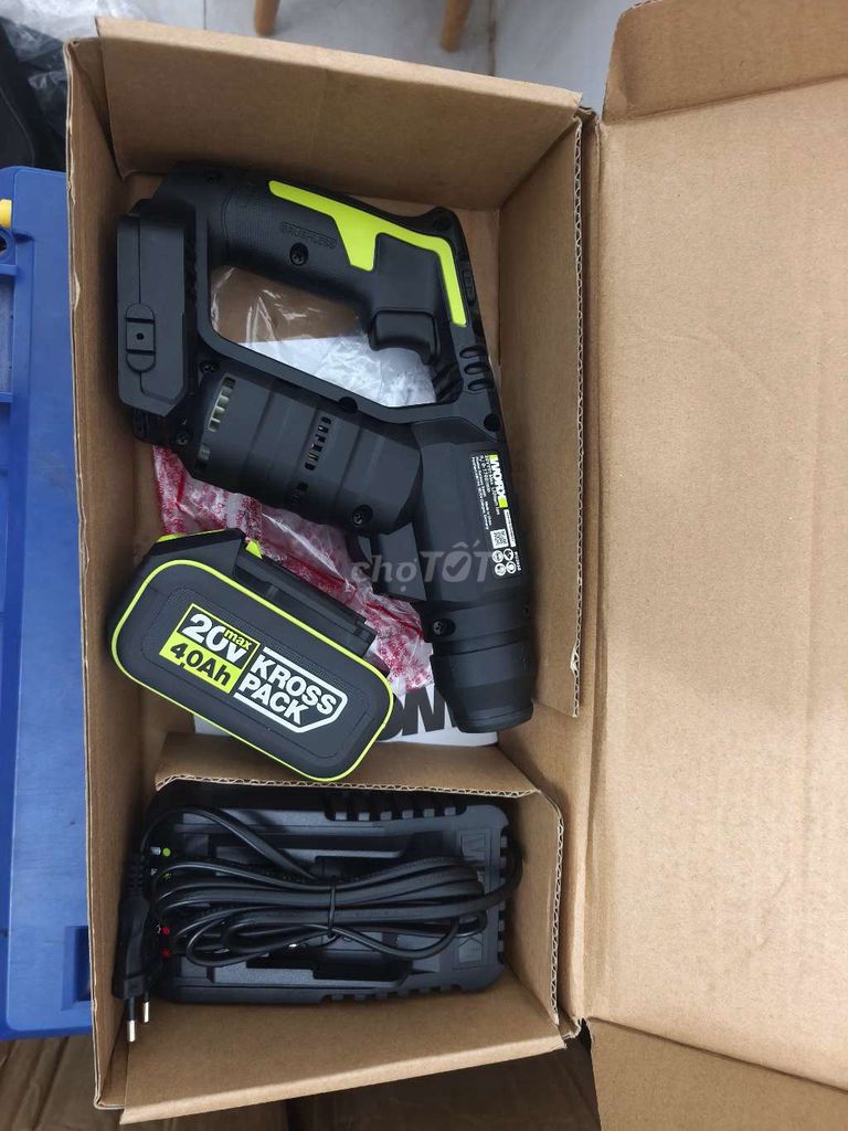 Máy khoan pin Worx Kross Pack 20V 4.0Ah. Mua bán Nội thất, đồ gia dụng khác tại Huyện Long Điền Bà Rịa - Vũng Tàu được đăng bởi cuộc sống cô đơn hình 1