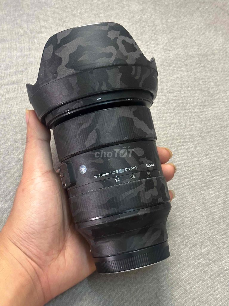 Ống kính Sigma 24-70mm F2.8 DG DN Sony E Đen. Mua bán Máy ảnh, Máy quay tại Quận Hải Châu Đà Nẵng được đăng bởi Tiến Đạt hình 1