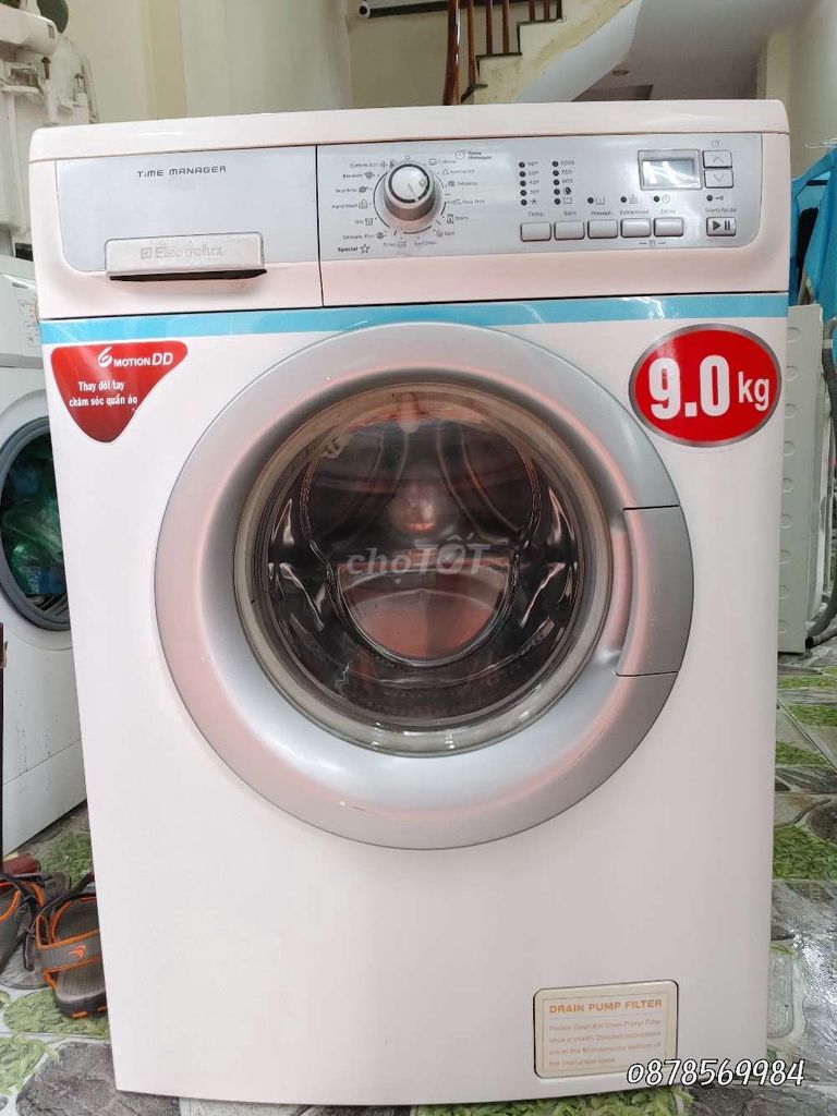 Electrolux 9kg trắng đẹp giá 3,2tr