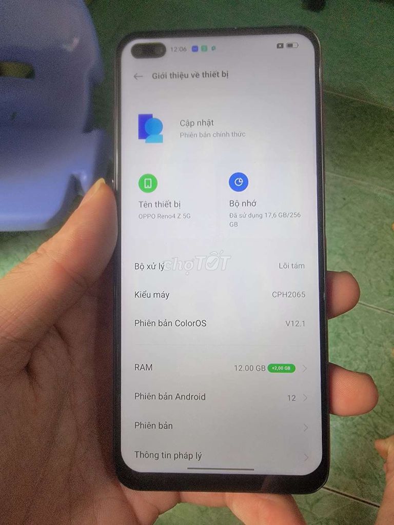 Oppo Reno 4Z 256GB Tím. Mua bán Điện thoại tại Thành phố Thủ Đức Tp Hồ Chí Minh được đăng bởi Mr Đô hình 1
