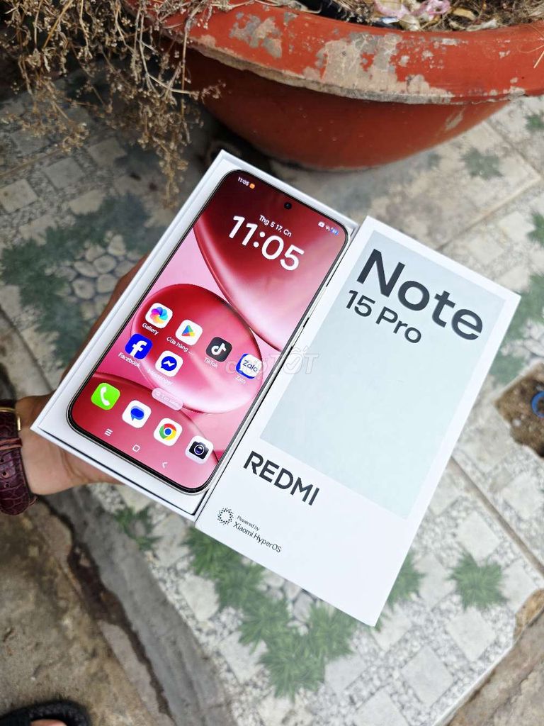 Xiaomi Redmi Note 15 Pro 5G 256GB Đỏ. Mua bán Điện thoại tại Thành phố Thuận An Bình Dương được đăng bởi MUỘI STORE  chuyên samsung  trả góp hình 1