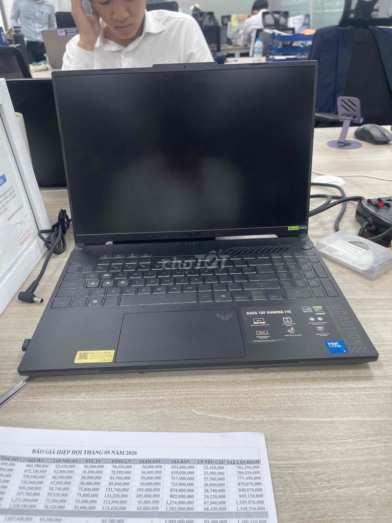 ASUS TUF Gaming F16 i5-210H/16GB/512GB/RTX 4050. Mua bán Laptop tại Thành phố Thủ Đức Tp Hồ Chí Minh được đăng bởi PHÚ MỸ FORD hình 1