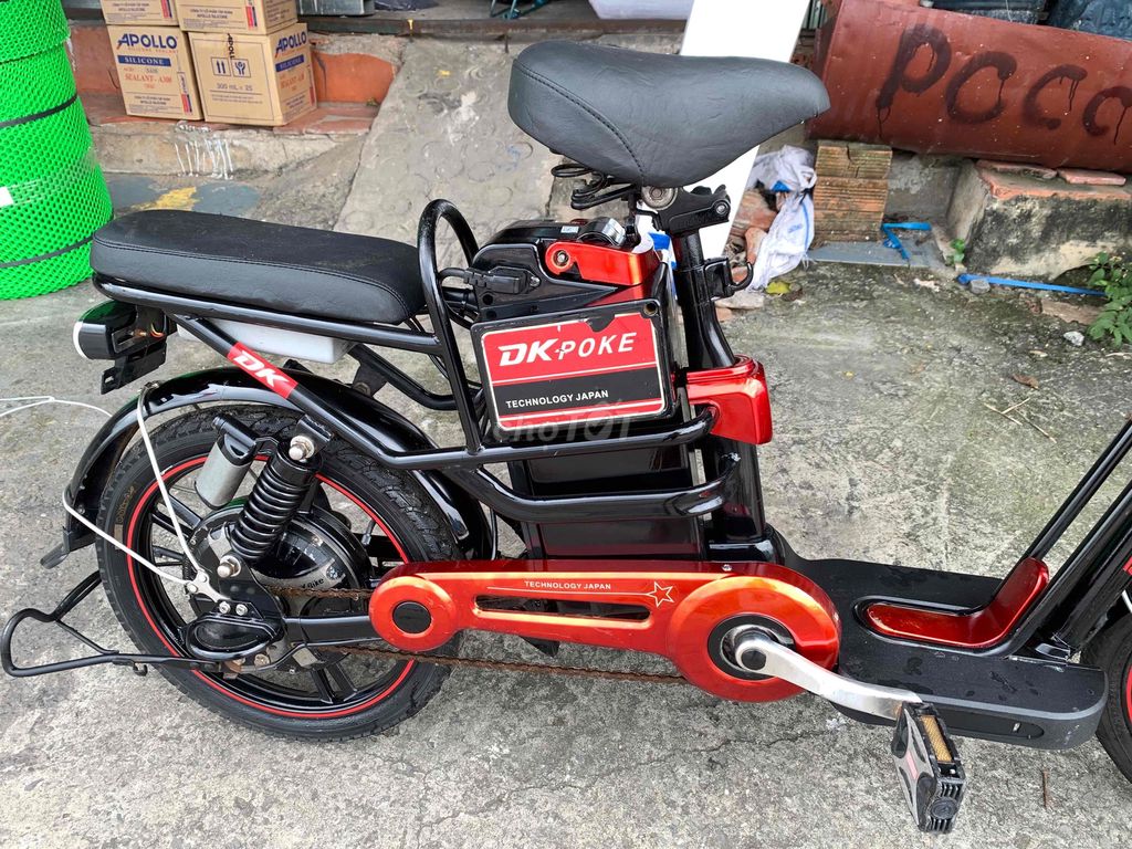 bán xe đạp điện cũ DK poke cũ. Mua bán Xe điện tại Thị xã Bến Cát Bình Dương được đăng bởi xe đạp điện  Hai Thiện hình 3