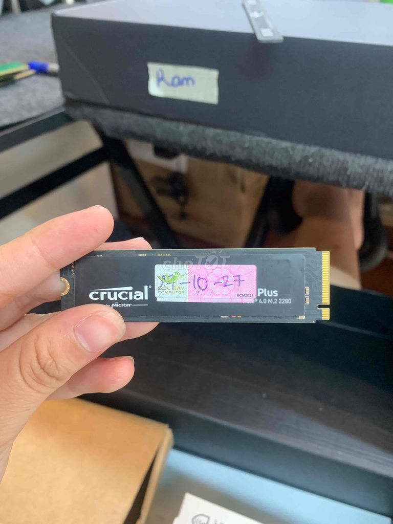 SSD NVME GEN 4x4 1000GB EM LẺ 1 THANH BH 10/2027. Mua bán Linh kiện (RAM, Card...) tại Quận Phú Nhuận Tp Hồ Chí Minh được đăng bởi tiến tài 770 nguyễn kiệm p4 quận phú nhuận hình 1