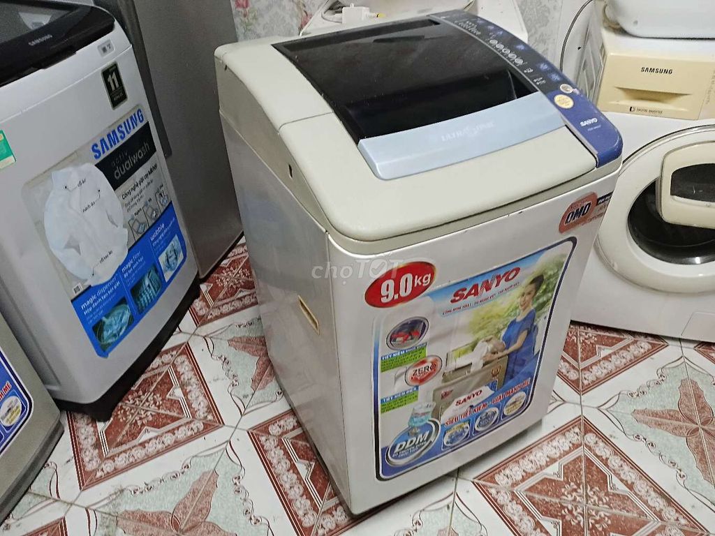 Máy giặt Sanyo 9.0kg lồng đứng. Mua bán Máy giặt tại Quận Ngô Quyền Hải Phòng được đăng bởi ĐIỆN LẠNH 469 hình 1