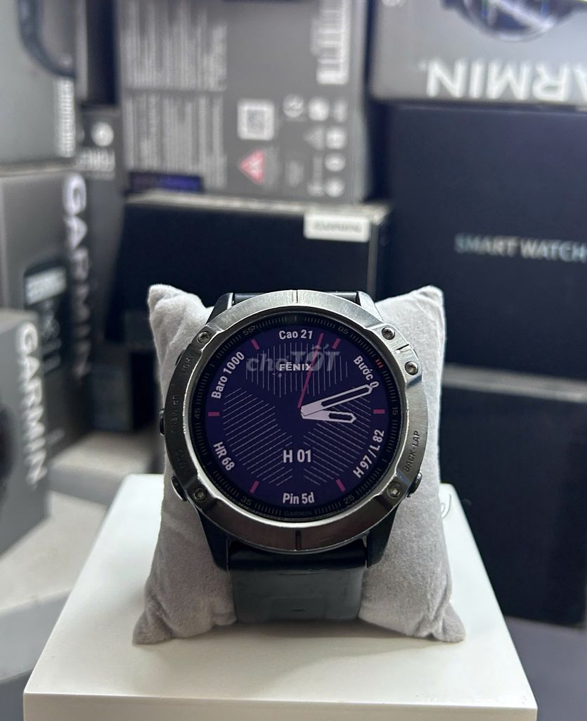 Garmin Fenix 6X Sapphire Đen 99%. Mua bán Thiết bị đeo thông minh tại Quận Nam Từ Liêm Hà Nội được đăng bởi Cường Garmin  hình 1