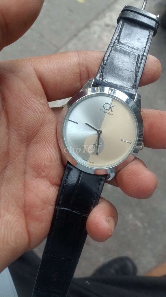 Đồng hồ Calvin Klein Thép không gỉ Bạc. Mua bán Đồng hồ tại Quận 3 Tp Hồ Chí Minh được đăng bởi chơi vì dam me hình 1