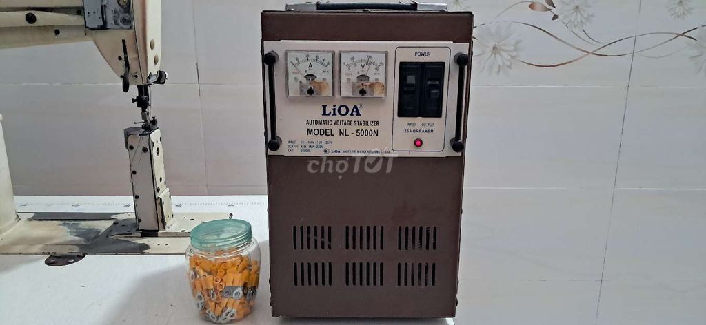 ÔN ÁP LIOA 5KVA ĐIỆN 220V ~100V~110V MÁY NĂNG 20kg