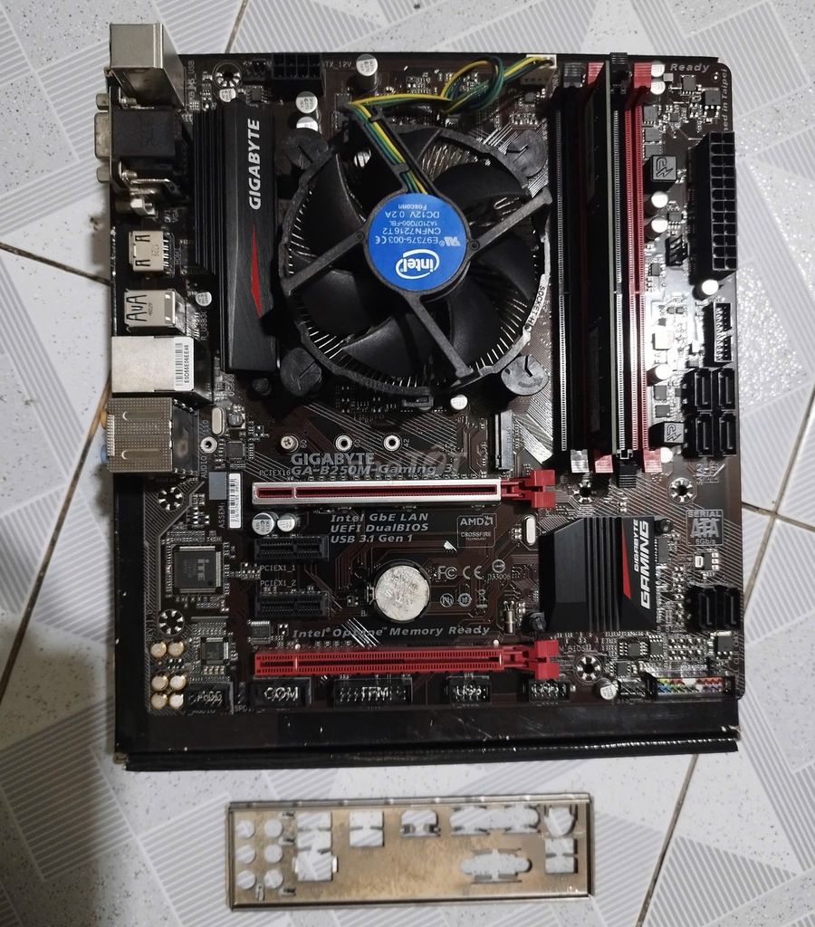 Bán Main Gigabyte GA-B250M + CPU I5 7400 + Ram 4G. Mua bán Linh kiện (RAM, Card...) tại Huyện Cần Đước Long An được đăng bởi Tên chưa cung cấp hình 1