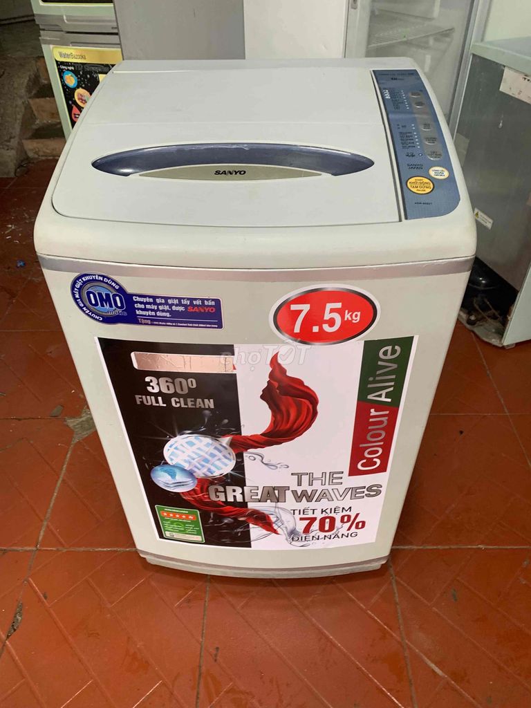 máy giặt sanyo 7.5kg. Mua bán Máy giặt tại Thành phố Buôn Ma Thuột Đắk Lắk được đăng bởi thu phượng hình 1