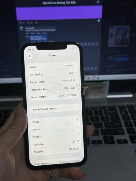 iPhone 12 Pro 128GB Xanh Đã sử dụng. Mua bán Điện thoại tại Quận 1 Tp Hồ Chí Minh được đăng bởi Hội Đồ Điện Tử hình 1