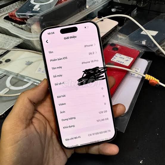 iPhone 16 Pro 128GB Full zin keng. Mua bán Điện thoại tại Quận Thanh Khê Đà Nẵng được đăng bởi Erik hình 1