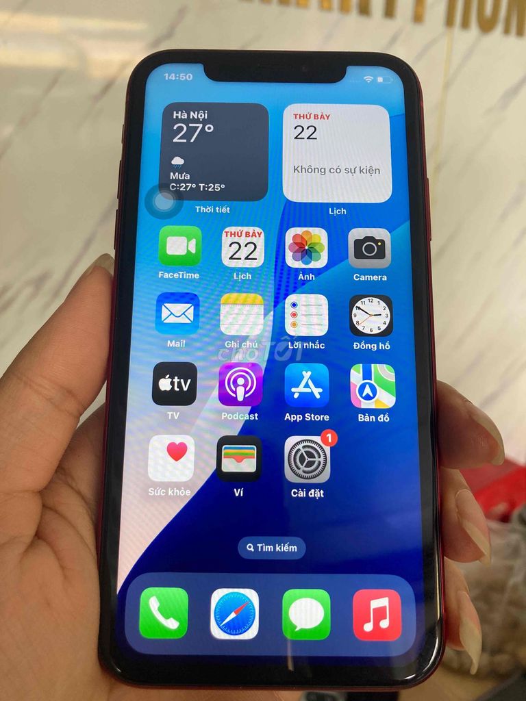 Apple iPhone Xr 64GB Đỏ Like New. Mua bán Điện thoại tại Quận 12 Tp Hồ Chí Minh được đăng bởi Nguyễn Cao Cường hình 1