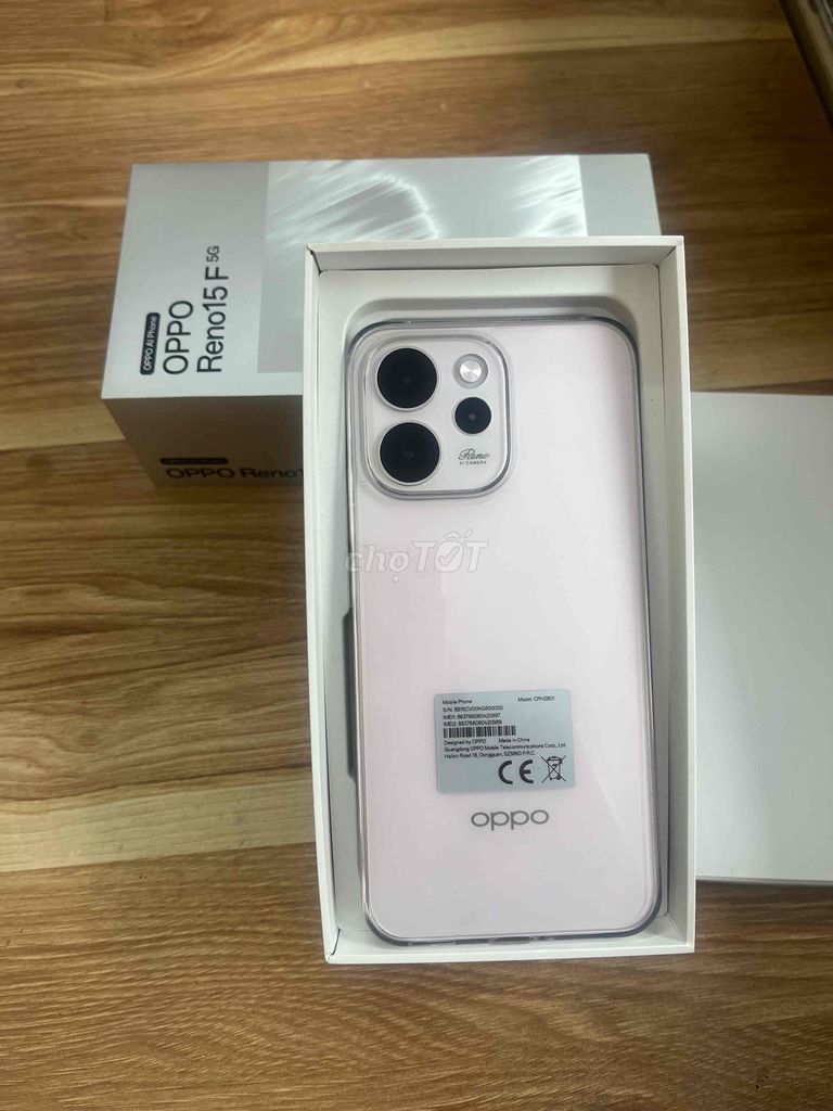 Oppo Reno 15F 5G 256GB Hồng. Mua bán Điện thoại tại Quận Long Biên Hà Nội được đăng bởi Lương Thị Thành  hình 1