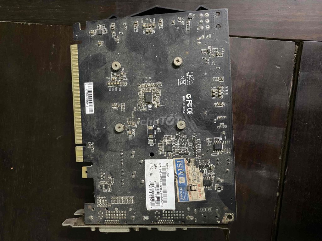 Card đồ họa MSI Hỏng. Mua bán Linh kiện (RAM, Card...) tại Huyện Thường Tín Hà Nội được đăng bởi Công Nguyễn Thế hình 1