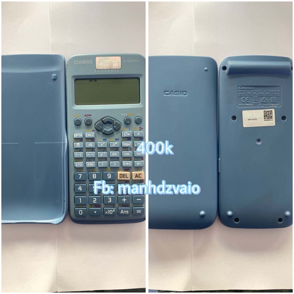 Casio fx-580 Máy tính khoa học Xanh. Mua bán Đồ dùng văn phòng tại Quận Tân Phú Tp Hồ Chí Minh được đăng bởi Mạnh hình 1