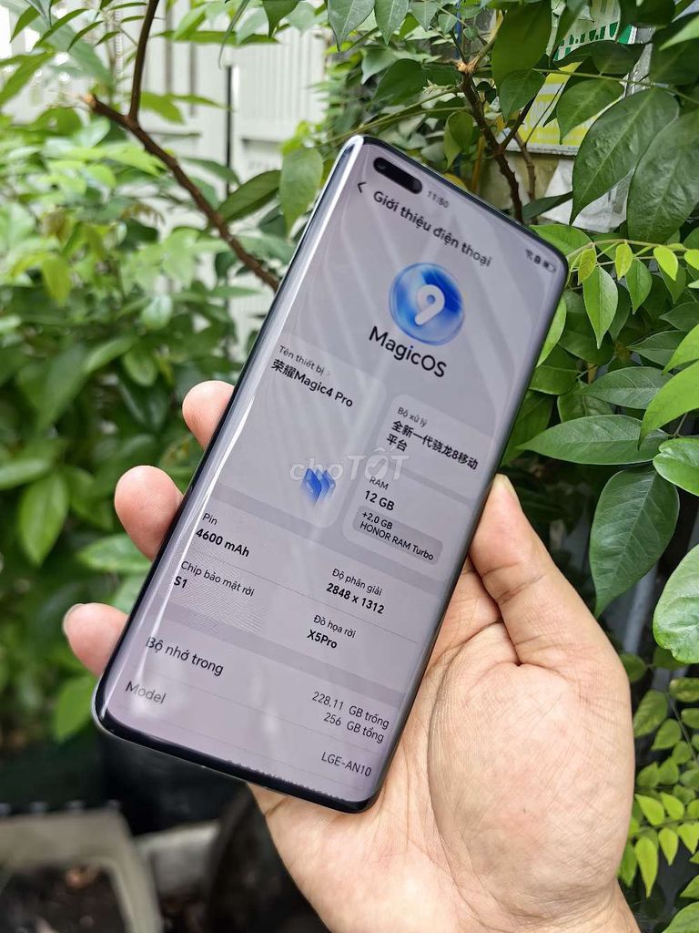 Honor Magic 4 Pro 256GB Xanh. Mua bán Điện thoại tại Huyện Bình Chánh Tp Hồ Chí Minh được đăng bởi Lâm mobiphone hình 1
