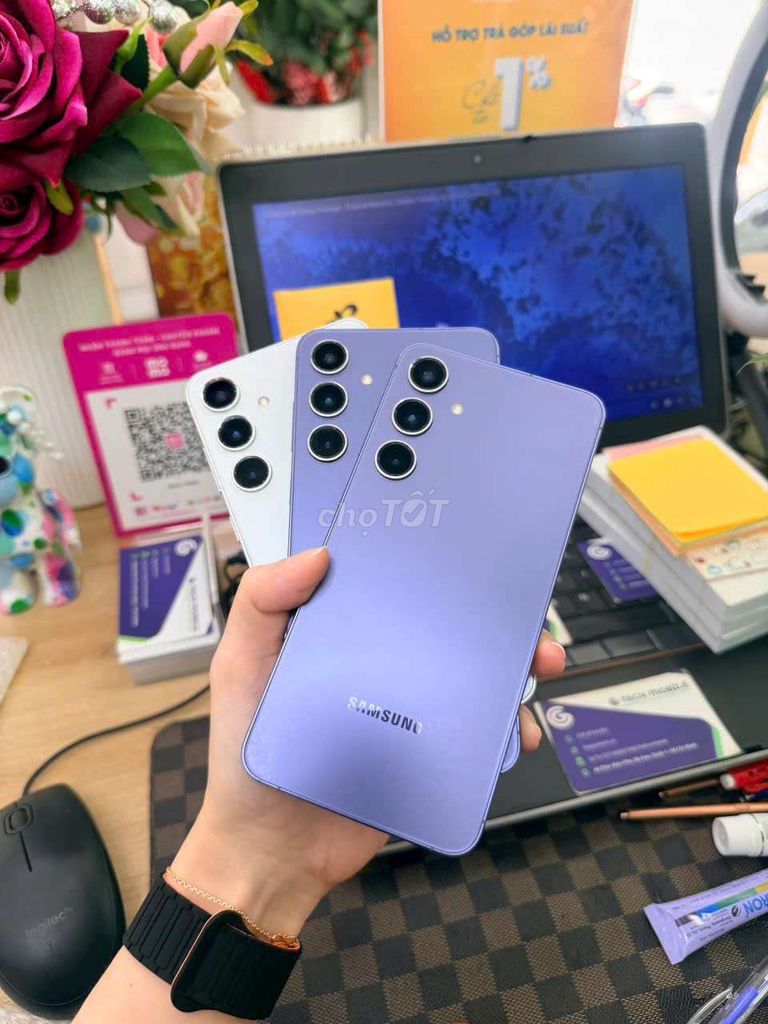 Samsung S24plus 256G Tím, Trắng. Mua bán Điện thoại tại Quận 12 Tp Hồ Chí Minh được đăng bởi Minh phương hình 1