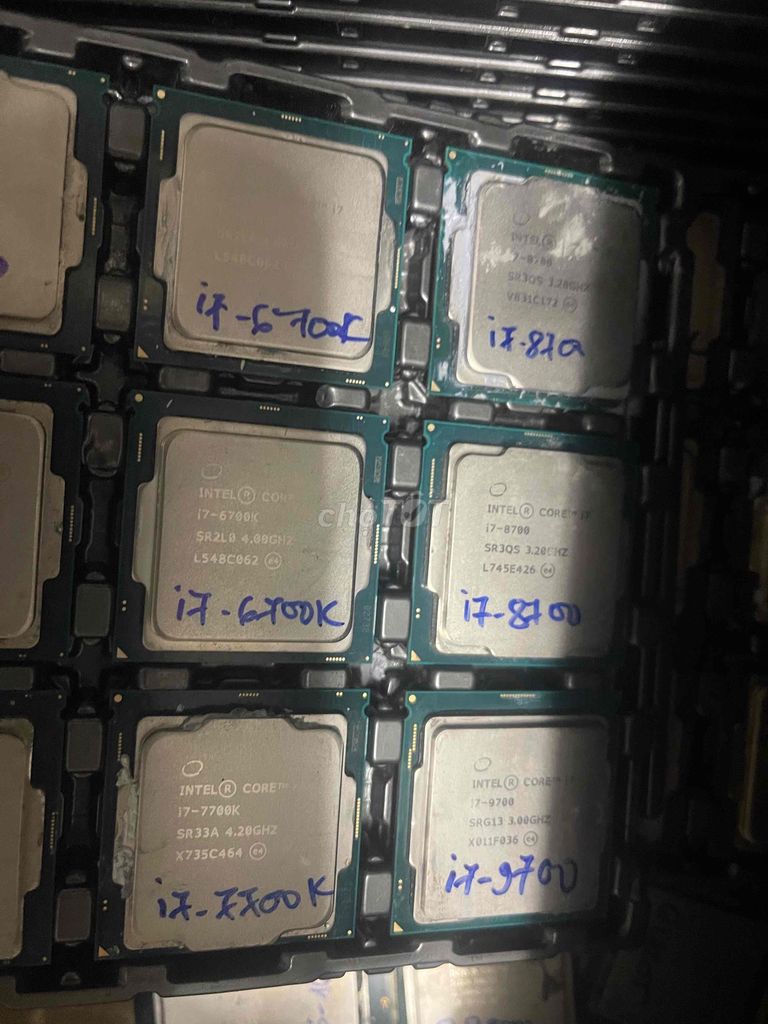 CPU Intel Core i7-8700 Thế hệ 8, 9. Mua bán Linh kiện (RAM, Card...) tại Quận Tân Bình Tp Hồ Chí Minh được đăng bởi Khánh Trân hình 1