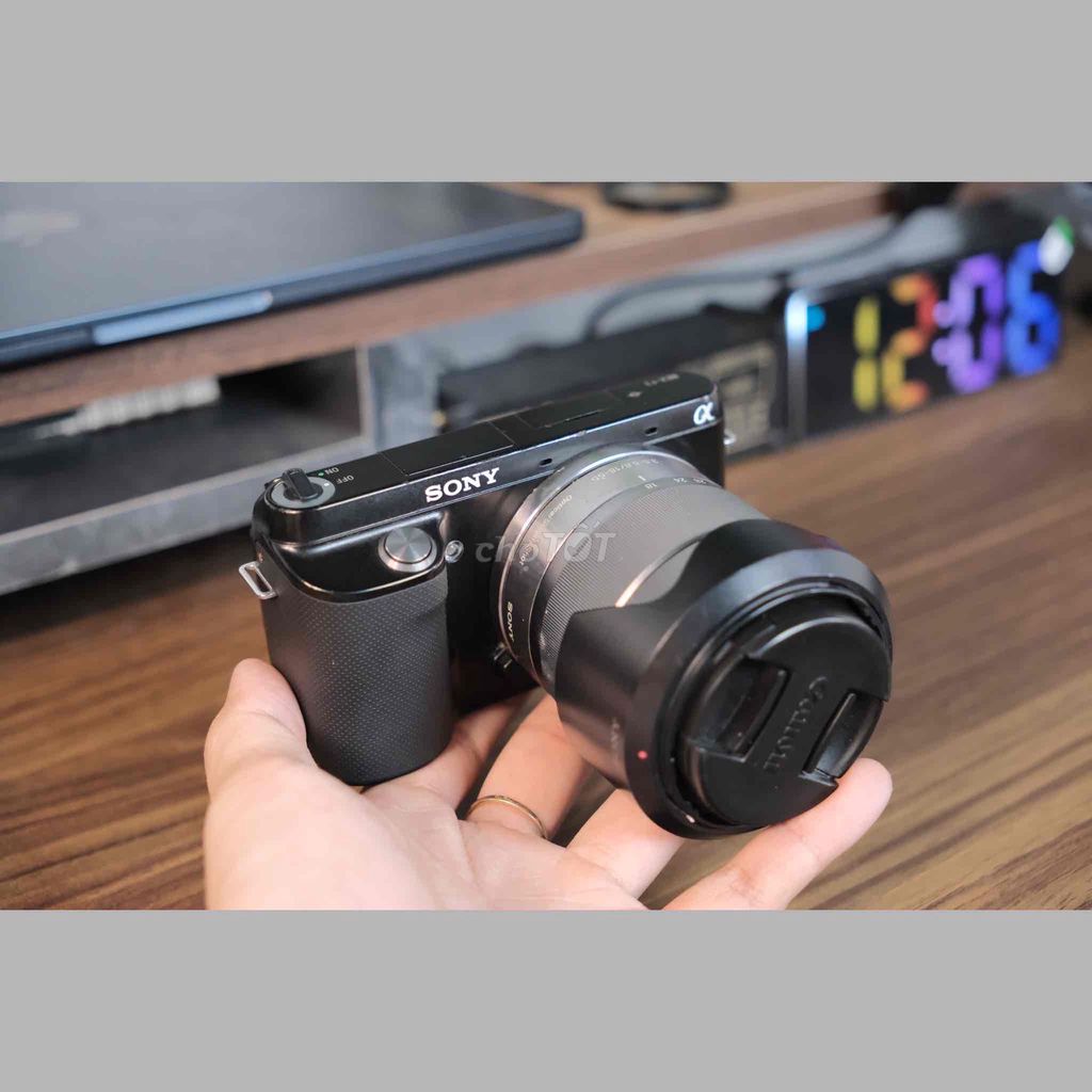 Máy ảnh Sony NEX F3 đen dùng tốt không lỗi. Mua bán Máy ảnh, Máy quay tại Huyện Thống Nhất Đồng Nai được đăng bởi Babybun hình 1