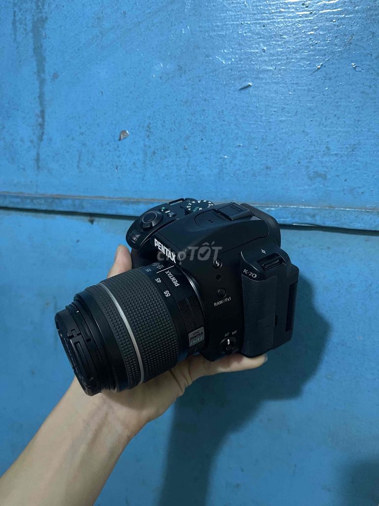 Máy ảnh Pentax K-70 + 18-55mm. Mua bán Máy ảnh, Máy quay tại Quận Liên Chiểu Đà Nẵng được đăng bởi Tài Kt hình 1