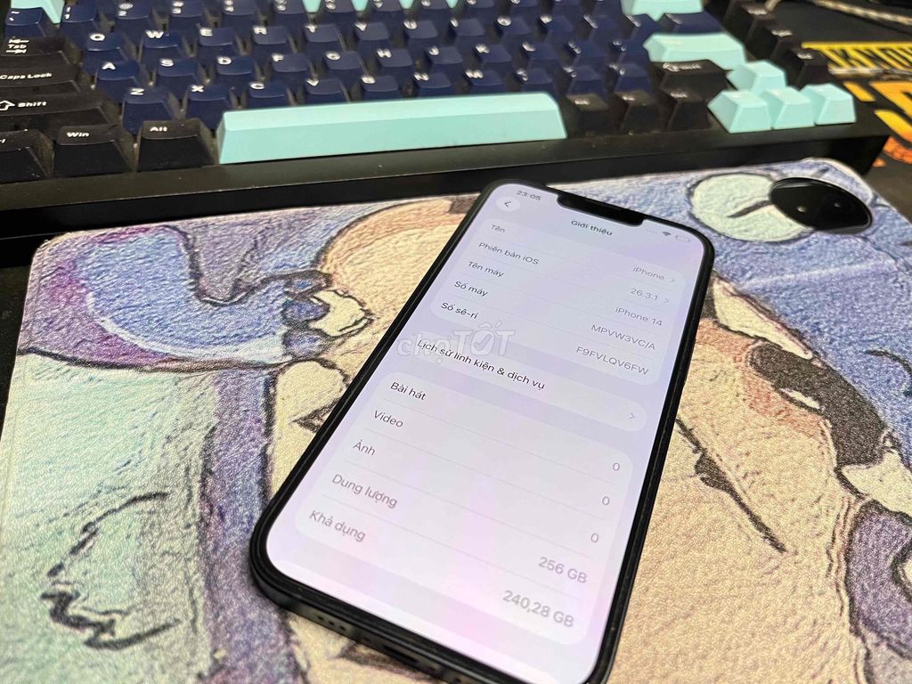 iPhone 14 256GB Canada. Mua bán Điện thoại tại Quận Bắc Từ Liêm Hà Nội được đăng bởi Minh hình 1